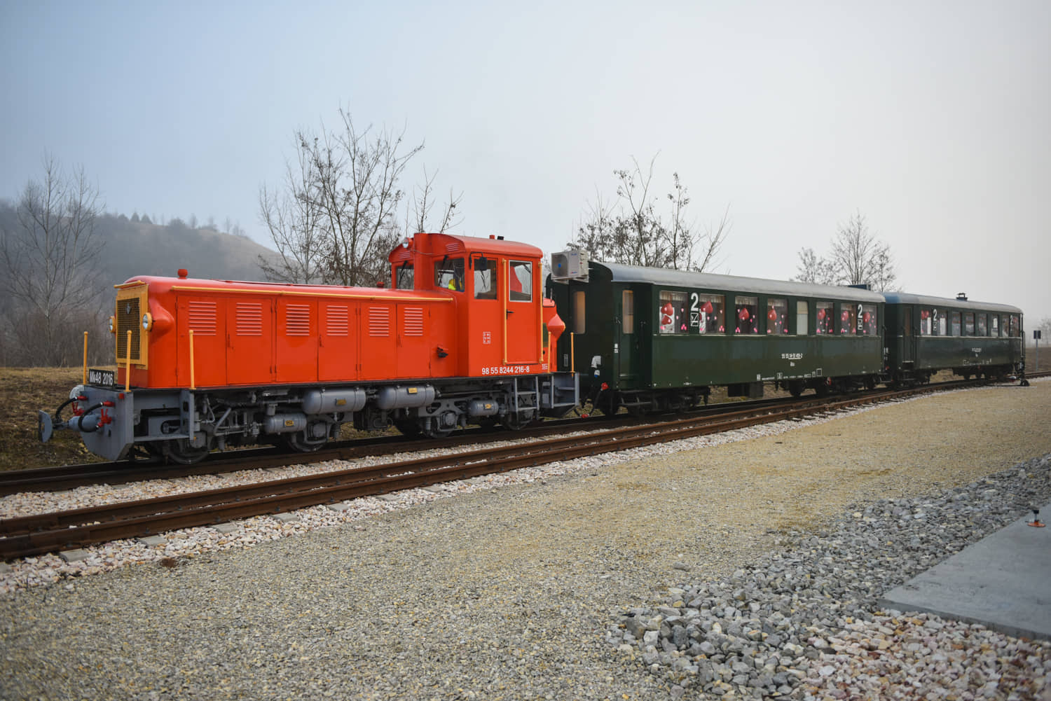 VALENTIN NAPI VONATOZÁS